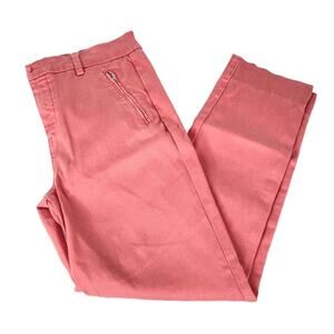 Level 99 Cropped Jeans Pink Colwater Size 29